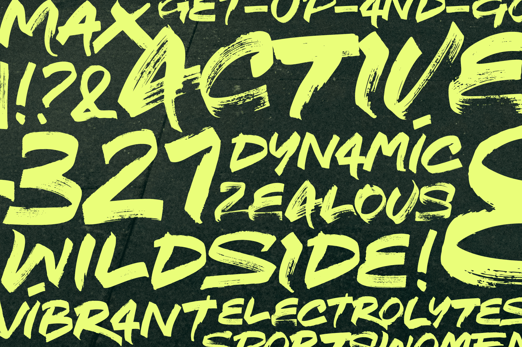 Bodyslam - The Gym Font by Wingsart Studio Bodyslam - An Athletic Sports Font by Wingsart Studio